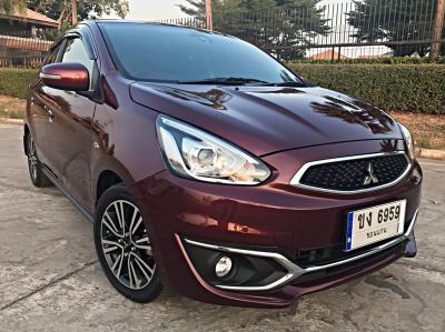 รถบ้าน รถมือสอง Mitsubishi Mirage 1.2 รุ่น GLS เกียร์ Auto ปี 2559 โดย หญิงรถบ้าน รถมือสองขอนแก่น ราคาถูก ผ่อนสบาย